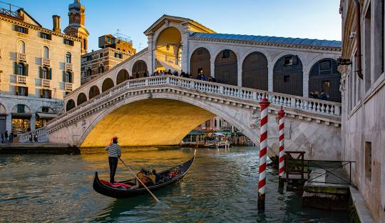 Venice from the water