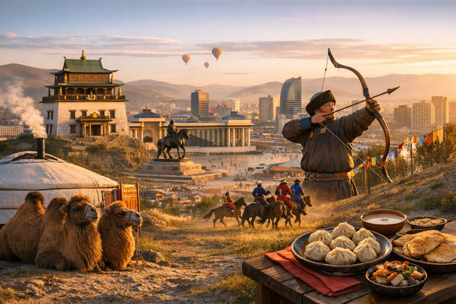 10 expériences uniques à vivre à Oulan-Bator, la capitale mongole