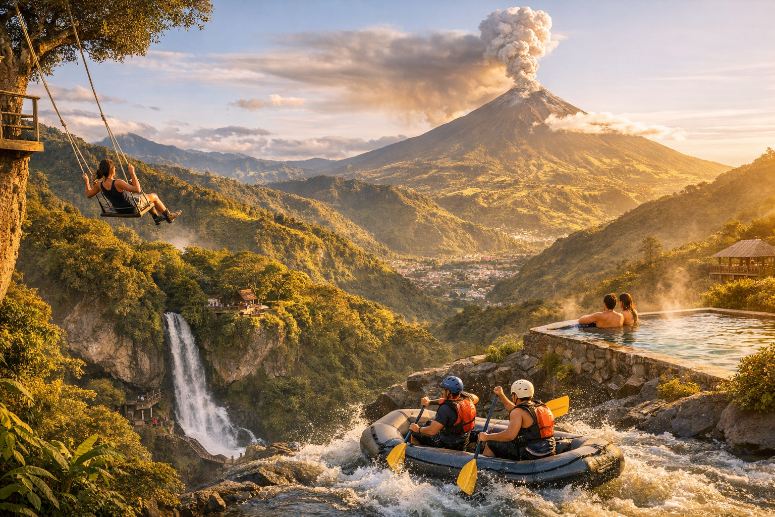 Les meilleures activités à faire à Baños, Équateur : aventure et détente au cœur des Andes