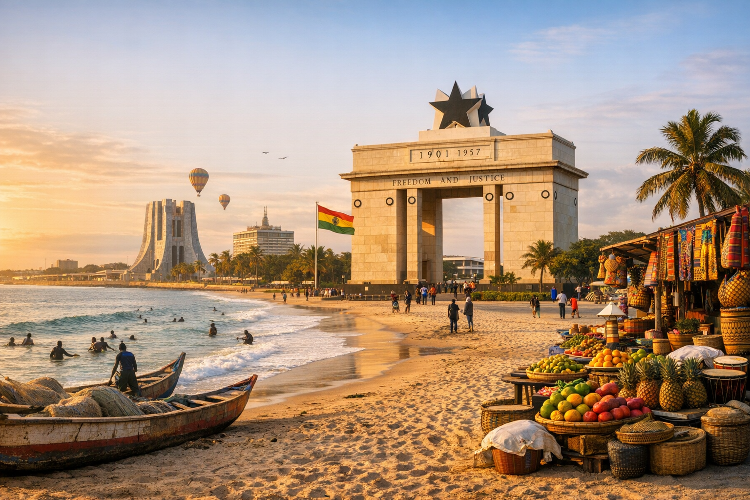 Que faire à Accra : Guide des attractions et activités incontournables