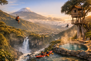 Les activités incontournables à Baños de Agua Santa : Aventure et détente
