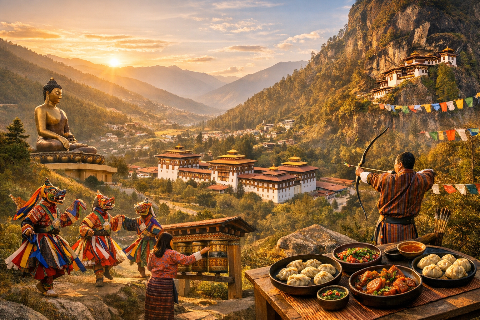 7 expériences uniques à vivre à Thimphu, le cœur du Bhoutan