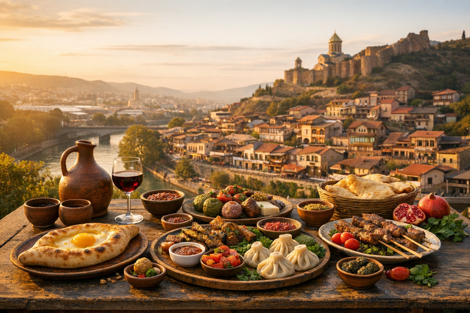 Les meilleures expériences culinaires à Tbilissi : un voyage au cœur de la gastronomie géorgienne