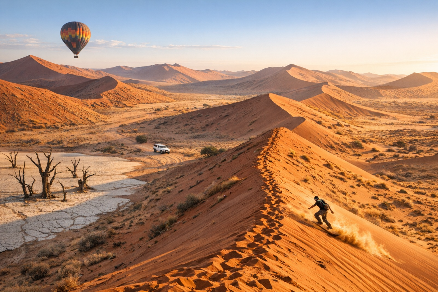 Les dunes rouges de Sossusvlei : un guide pour les aventuriers