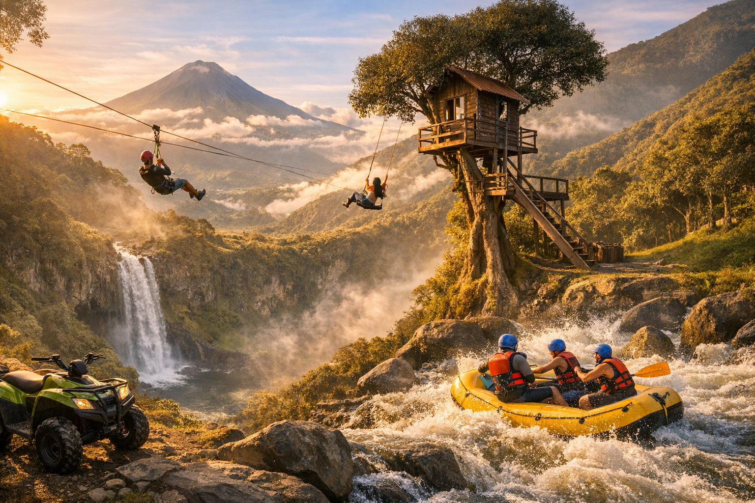 Les meilleures activités d'aventure à Baños, Équateur