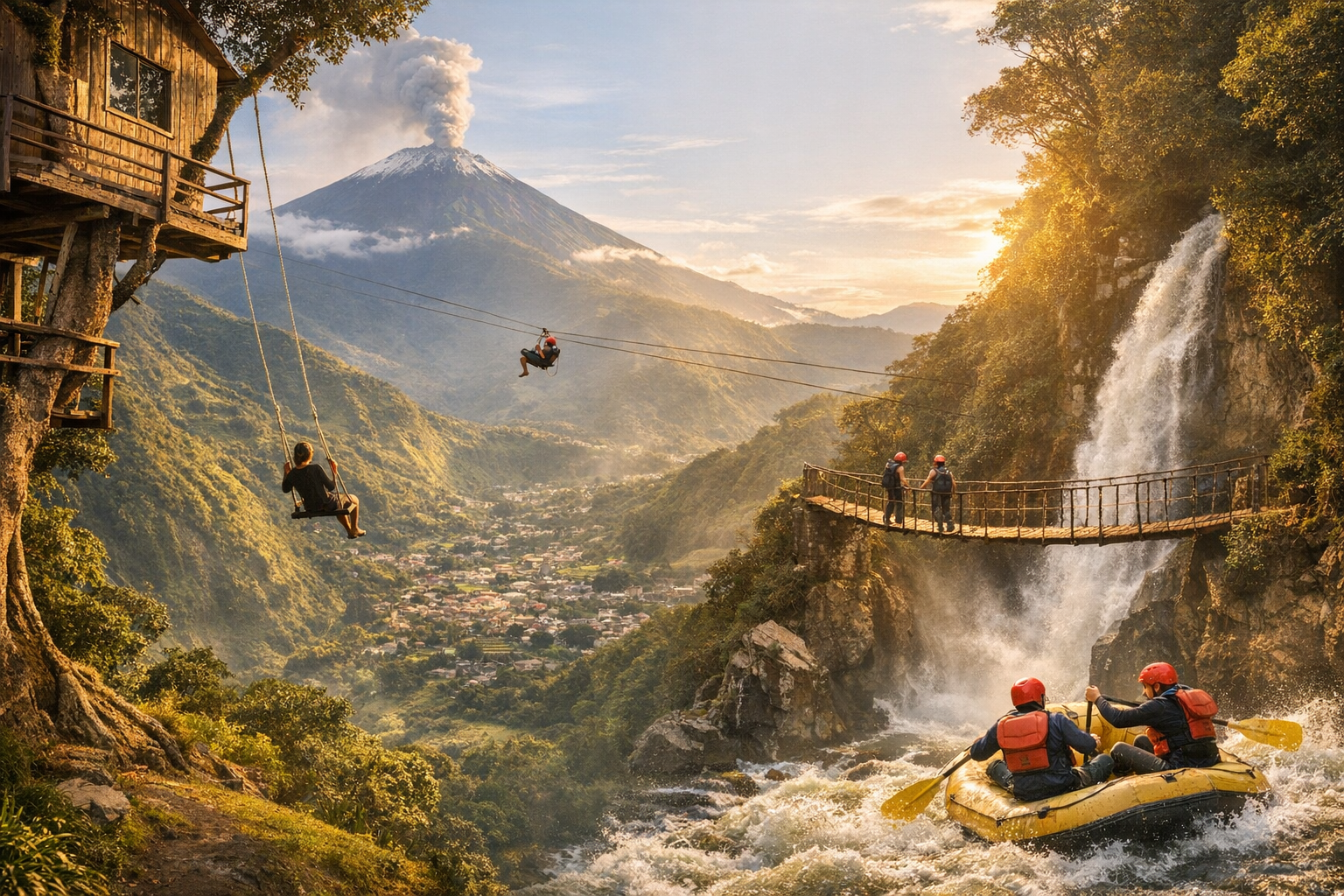 Les aventures incontournables à vivre à Baños en Équateur