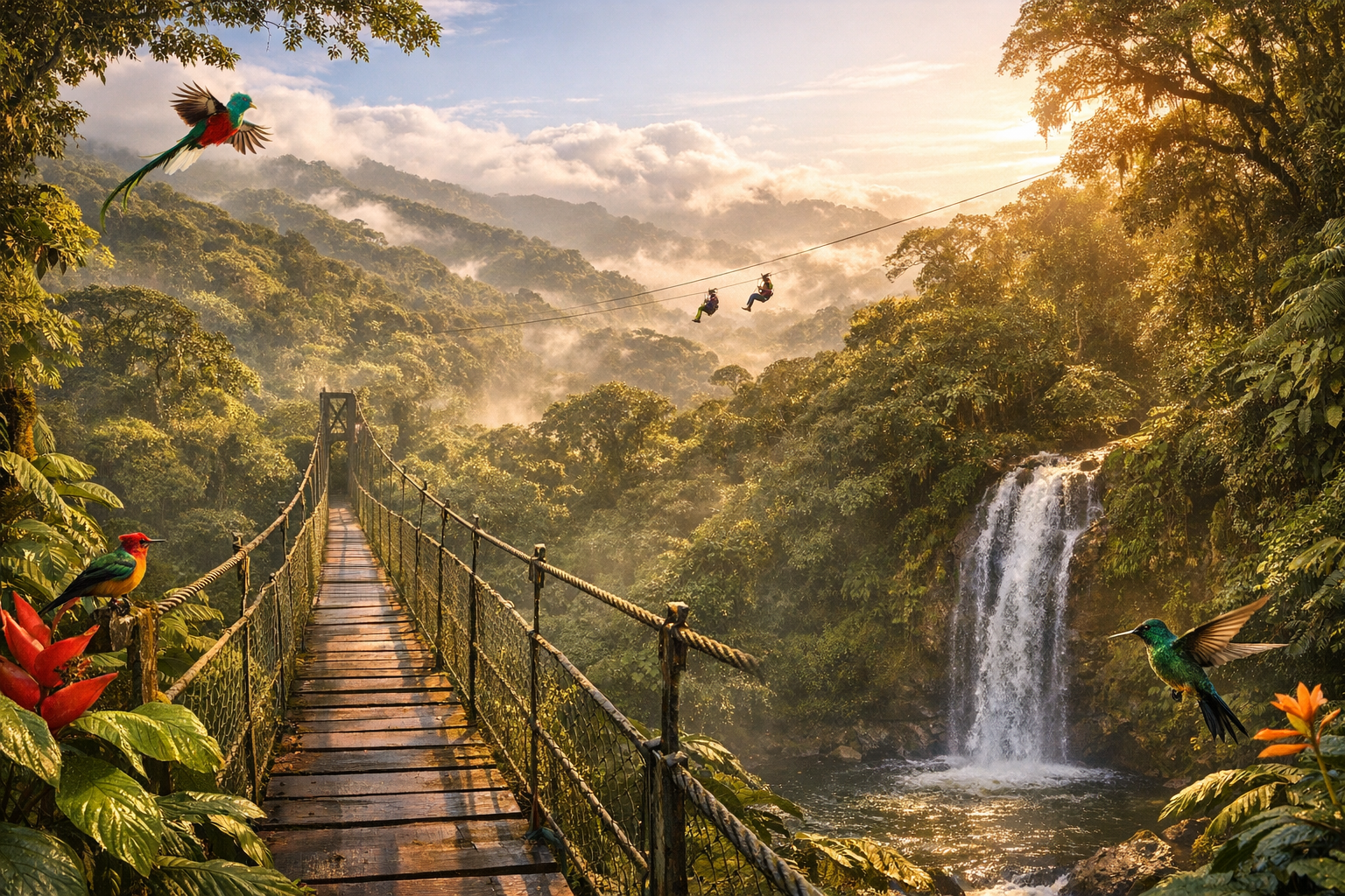 Guide complet pour explorer la forêt nuageuse de Monteverde au Costa Rica