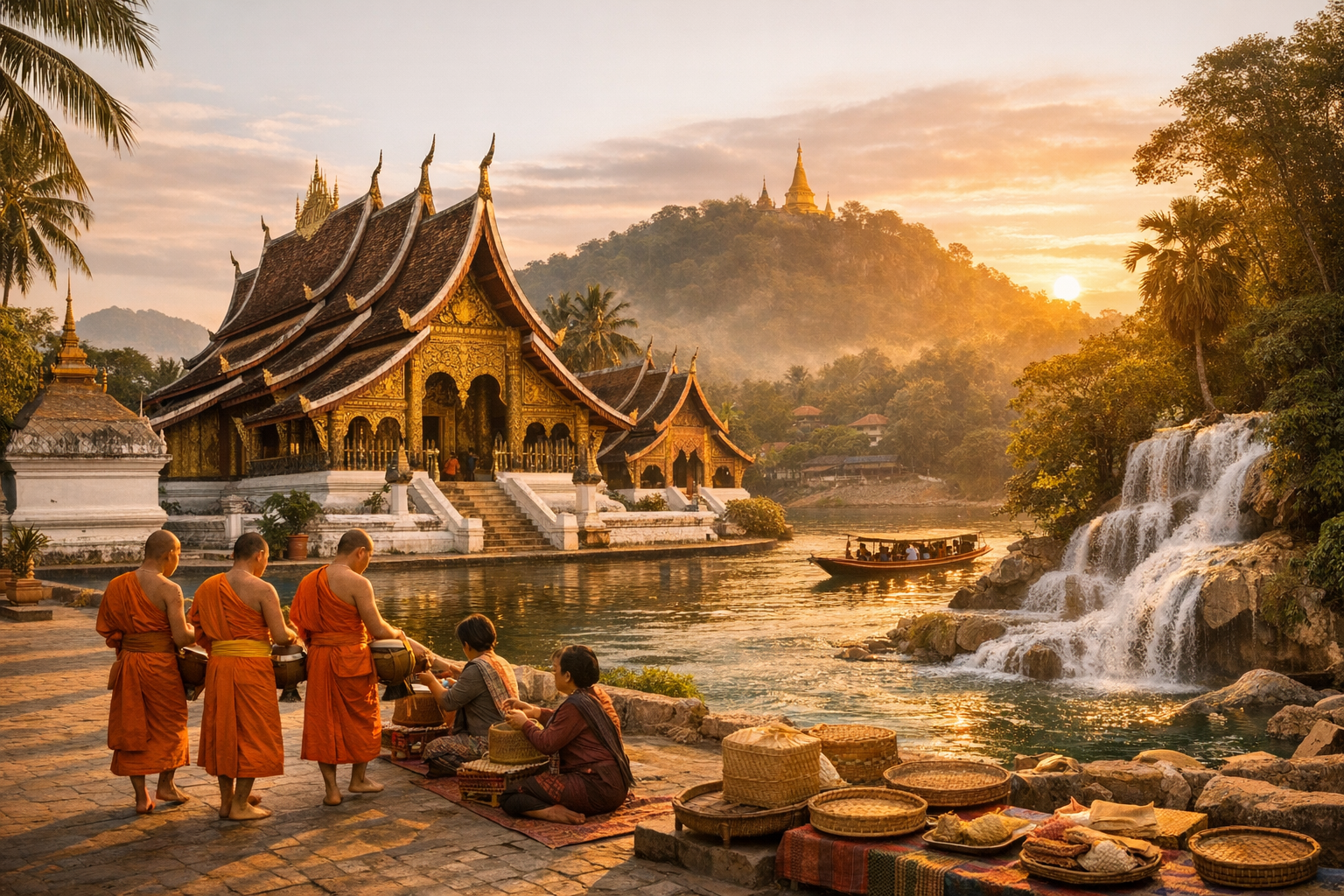 Les 5 expériences culturelles incontournables à vivre à Luang Prabang