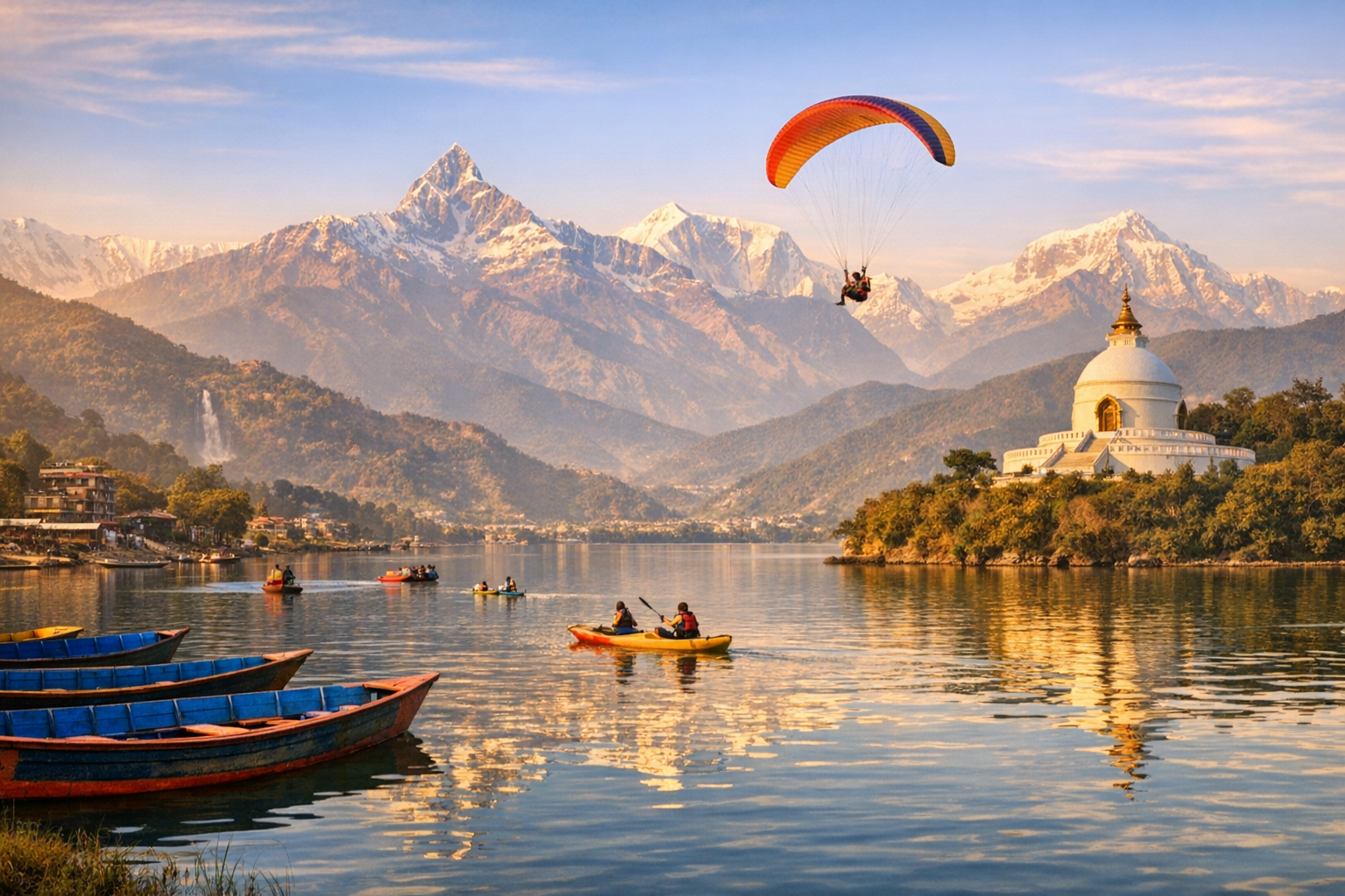 Que faire à Pokhara au Népal : Guide complet pour des aventures inoubliables