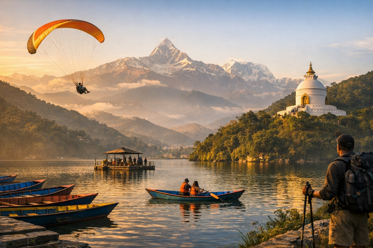 Les activités incontournables à faire à Pokhara, Népal