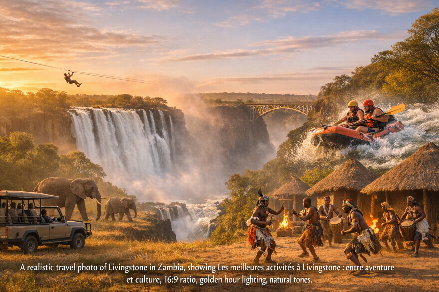 Les meilleures activités à Livingstone : entre aventure et culture