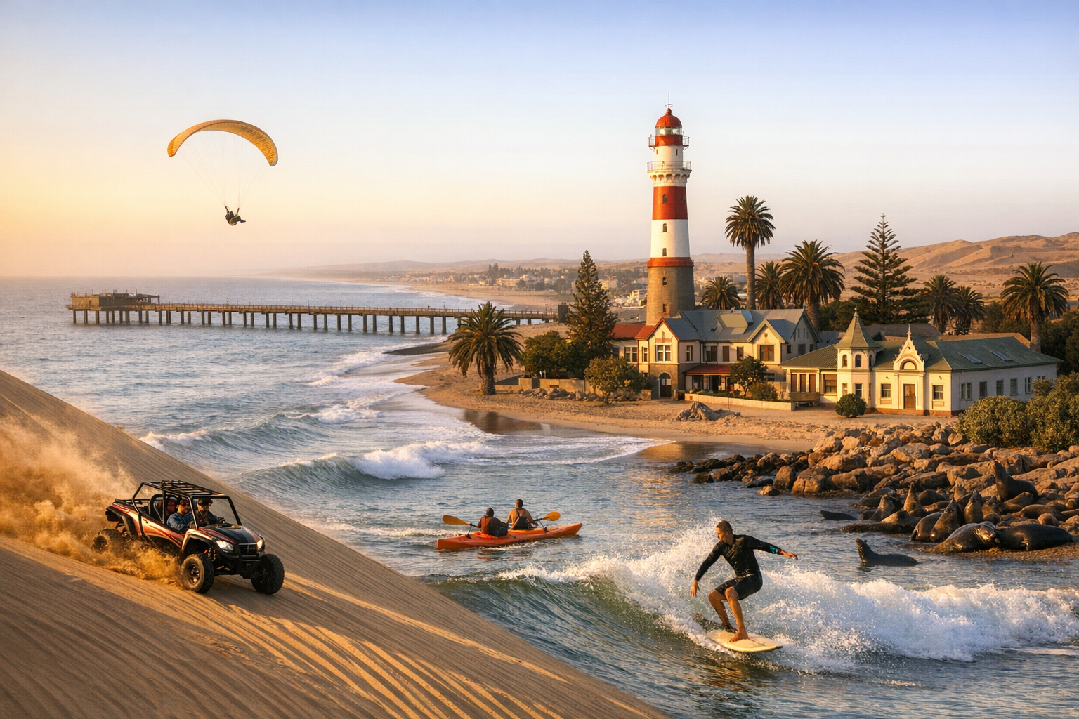 Les meilleures activités à faire à Swakopmund, Namibie