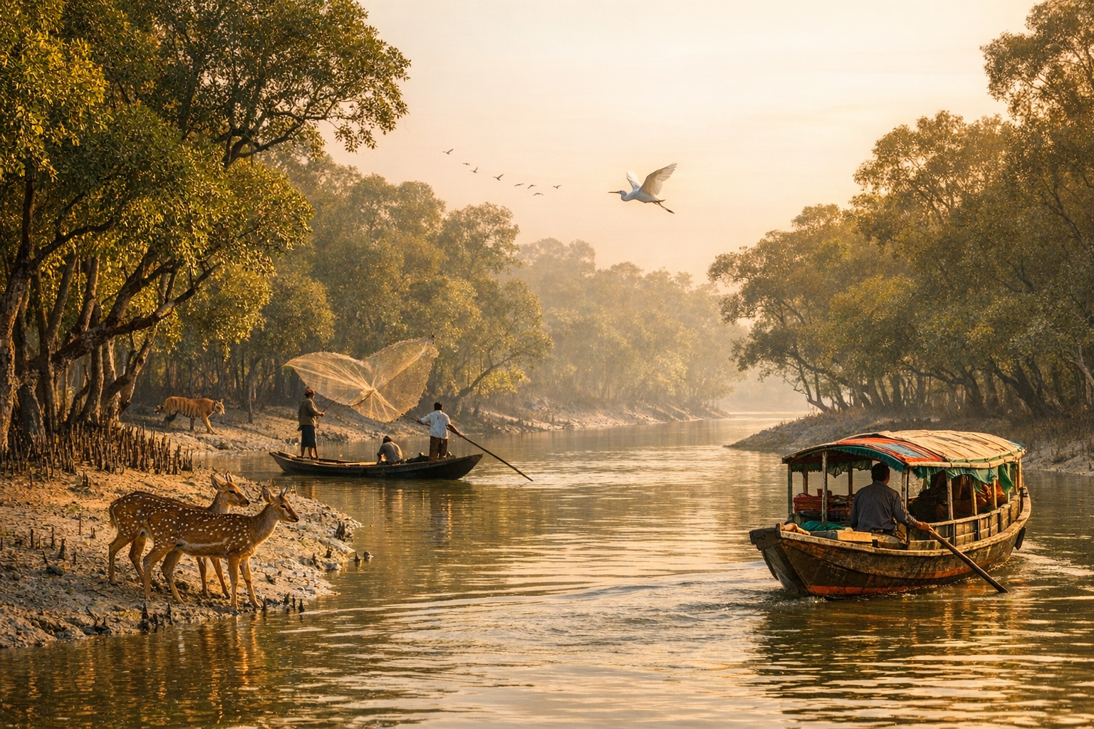 À la découverte des mangroves des Sundarbans : un guide de voyage complet