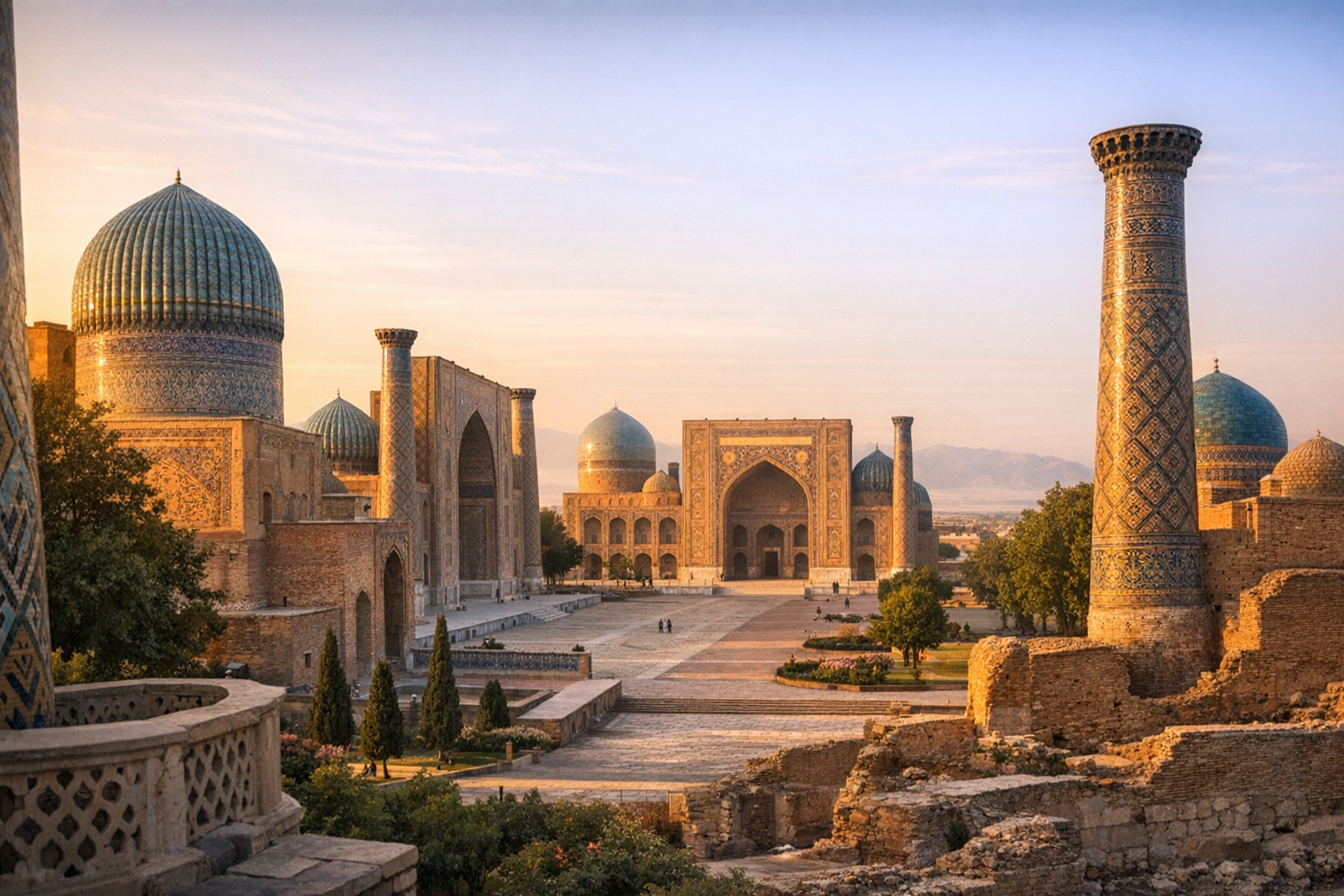 Les merveilles de Samarkand : Guide des sites incontournables à ne pas manquer