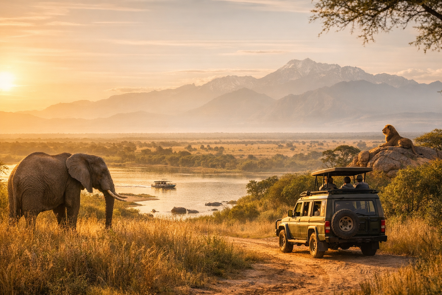 Les secrets cachés du parc national Queen Elizabeth en Ouganda