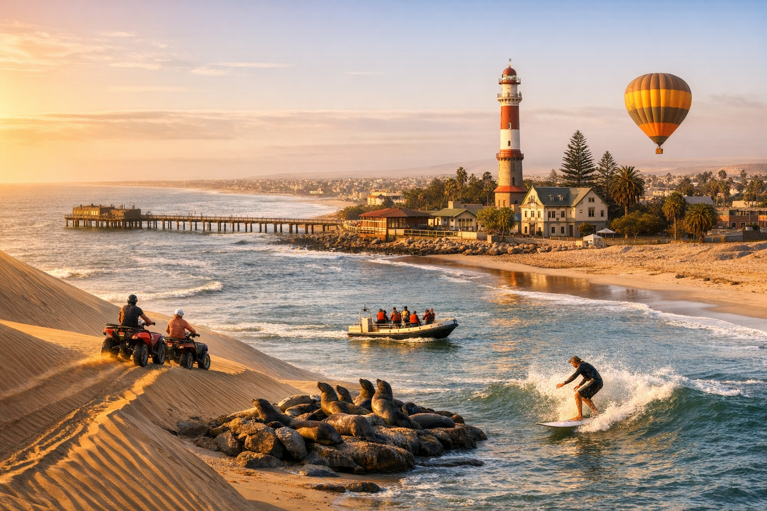Les activités incontournables à Swakopmund en Namibie
