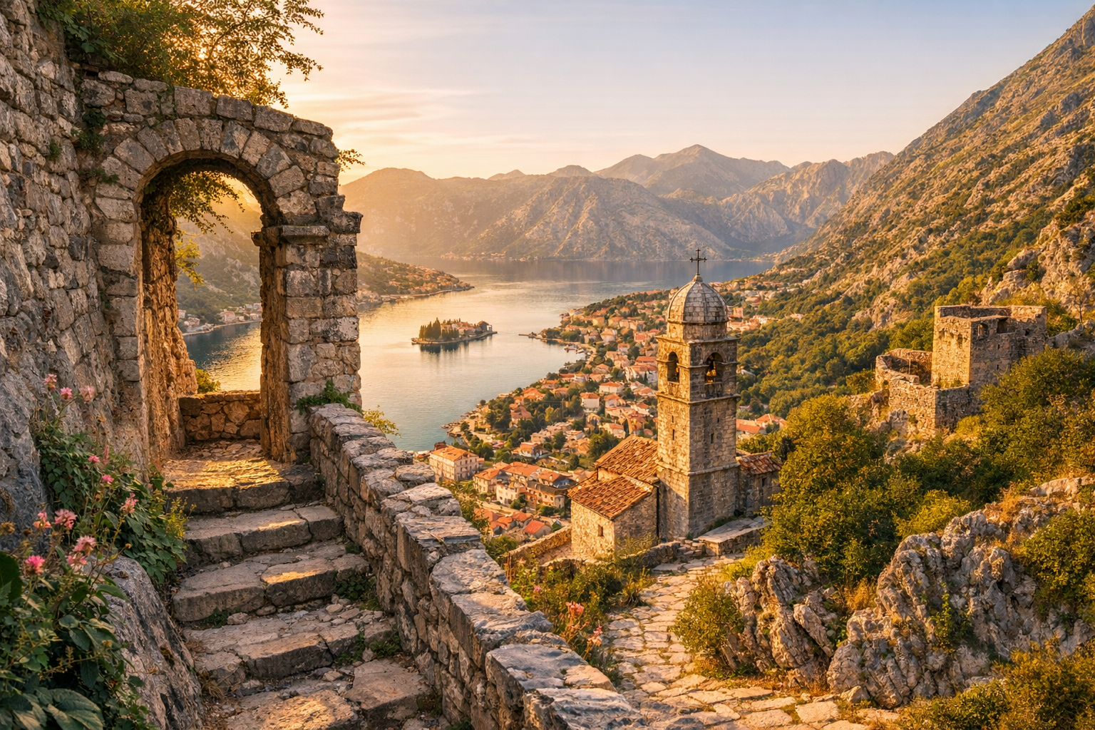 Les endroits secrets à explorer à Kotor, Monténégro